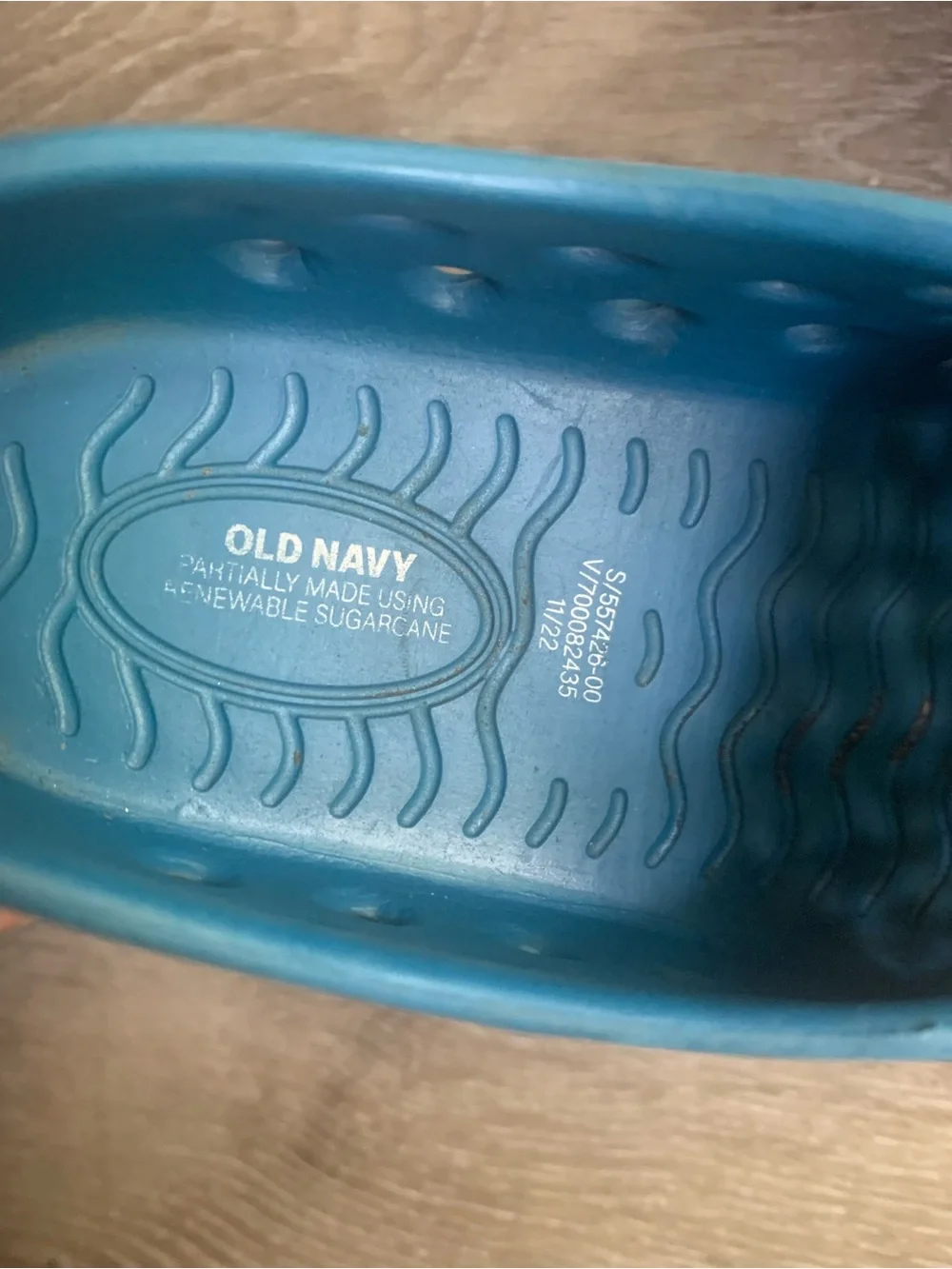 Old Navy Kids' Blue Slip-On Water Shoes Size 10